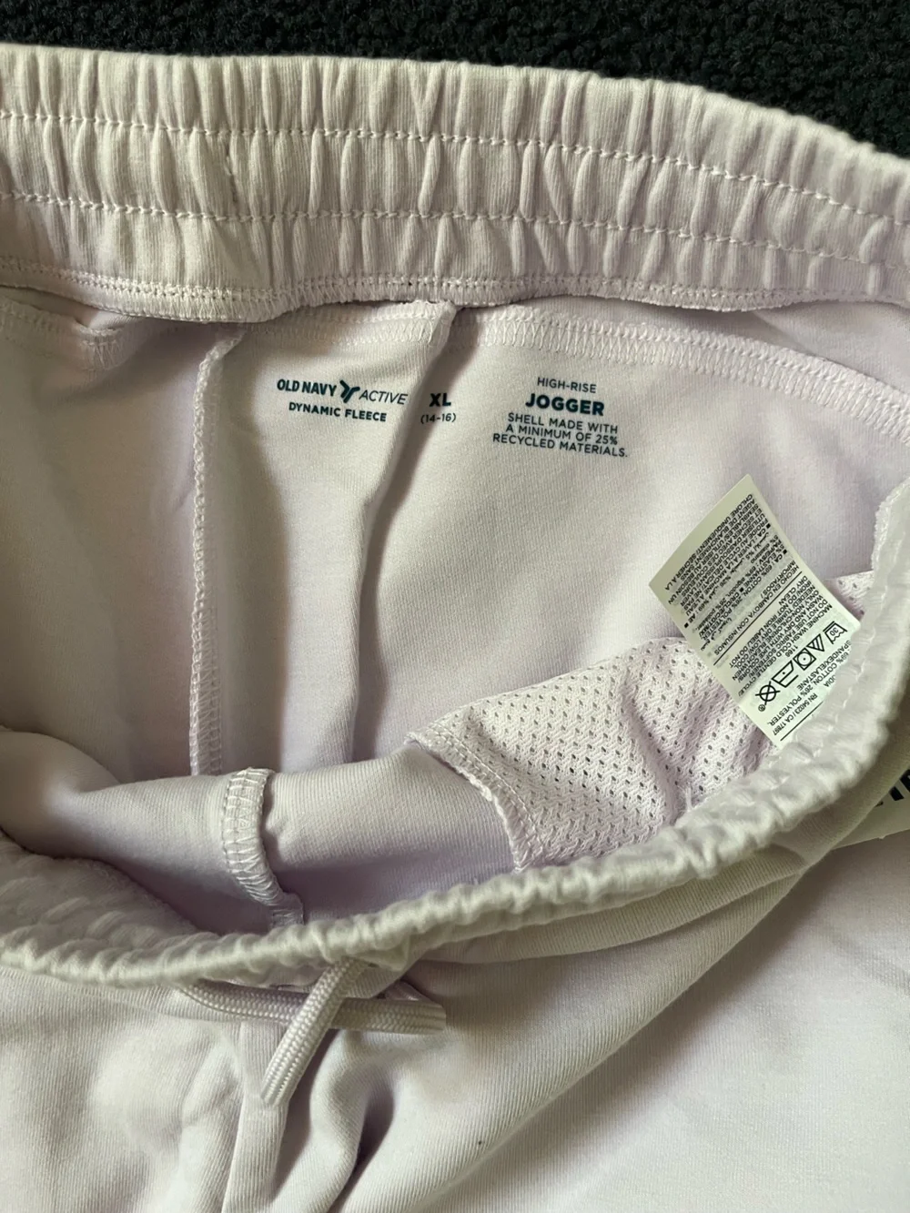 Old Navy Pale Pink Girls' Jogger Sweatpants